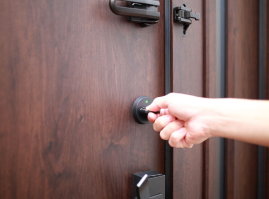 セキュリティ重視で防犯対策もバッチリ!